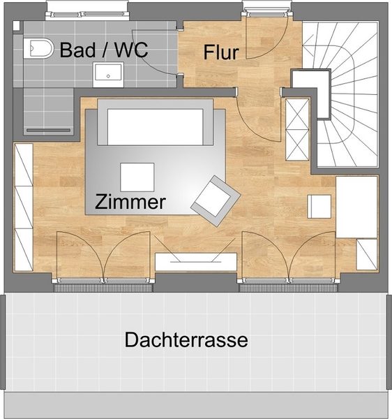 Mein Daheim Büchenbach Haustyp 1 Sonderwunsch Dachgeschoss