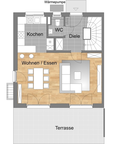 Mein Daheim Büchenbach Haustyp 1 Erdgeschoss